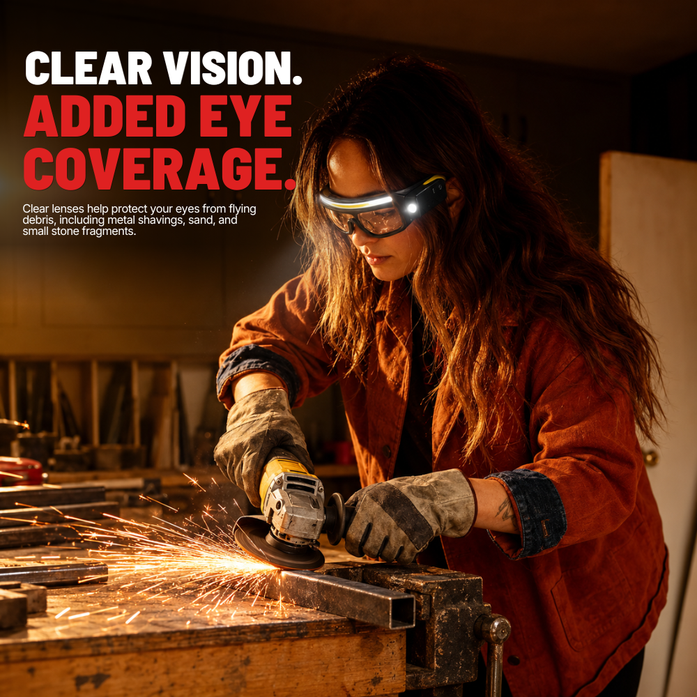 AS Gears LED Safety Glasses